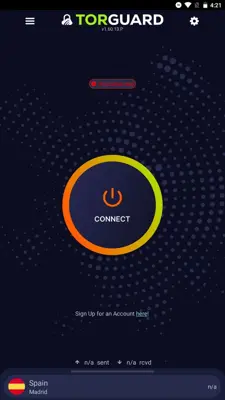 TorGuard android App screenshot 0