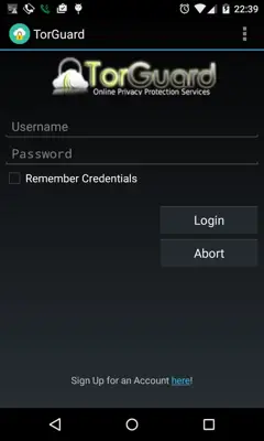 TorGuard android App screenshot 9