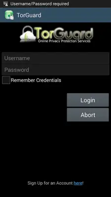TorGuard android App screenshot 10